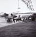 A Constellation (Connie) and the aircraft lift known as Paul Bunyan