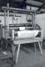 M�tier � tisser et banc, propri�t� de Mme Blanchard qui s'en servit jusqu'� l'�ge de 88 ans.