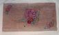Tapis crochet� sur jute avec de la guenille de coton 