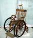 Chaise roulante artisanale