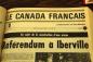 Bandeau de la page couverture du Canada Franais