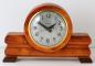 Horloge lectrique pour manteau de chemine, botier en bois, Snider Clock Corporation