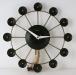 Une autre horloge murale de style  atomique  cre par Harry Snider, Snider Clock Mfg Co.