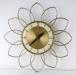 Horloge murale lectrique aux ptales de fleur ouverts, Snider Clock Mfg Co.