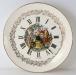 Horloge murale lectrique sur assiette de porcelaine, Snider Clock Mfg Co.