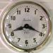 Horloge du dbut des annes 1950, cadran vitr, mouvement remontable 8 jrs, Snider Clock Corporation