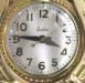 Cadran argent ordinaire, horloges lectriques du milieu des annes1950, Snider Clock Corporation