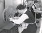 �tudiantes de l'Institut Familial Val-Marie en cours de couture