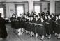 Cours de chant pour la chorale de l'Institut Familial Val-Marie