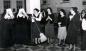 �tudiantes et professeures � l'�cole M�nag�re R�gionale du Pensionnat Notre-Dame du Cap