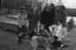 �tudiantes de l'Institut Familial Keranna en compagnie d'Albert Tessier � Tavibois