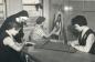 Cours d'arts plastiques � l'Institut Familial Val-Marie