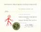 Attestation remise lors du concours de la Shawinigan Water and Power