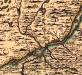 Dtail d'une carte de la Nouvelle-France en 1737