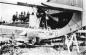L'hydravion FBA-17 G-CAFO sur son chariot de transport au sol