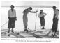 Les vtements de ski Jaeger ports par les Montralaises Phyllis Willis, Alma Howard, Kay Macartney