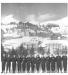 L'quipe de ski canadienne de ski  Davos, en Suisse, aux jeux de 1948