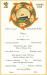 Menu  bord du R.M.S. Ausonia voguant vers Qubec