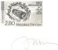 Dcouverte du Sida  timbre de la Rpublique Franaise  preuve d'artiste
