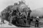Locomotive  vapeur  un cylindre arrivant  Saint-Pascal