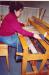 �liette Dub� Ross, Cercle de Fermi�res St-Marc, au m�tier � tisser