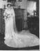 Robe de marie confectionne par Blandine Drolet pour Marguerite Laurence