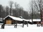 Cabane à sucre de Paul-Henri Gagnon en hiver