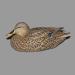 Canard d�coratif r�alis� par St�fane Bougie (1965-  ) de Saint-Timoth�e, sculpteur animalier