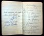 Extrait du carnet de chasse d'Albert Cartier