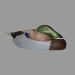 Colvert m�le endormi r�alis� par Marcel Dufour (1939-  ) de Saint-Eustache