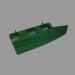 Maquette d'une chaloupe de type Verch�re r�alis�e par Paul-Andr� Fournier