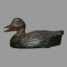 Appelant (canard noir) r�alis� par Bill Cooper (1886-1975) de Verdun