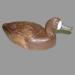 Appelant de chasse (morillon femelle) r�alis� par Raoul Mallette (1896-1982) de Rigaud