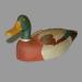 Appelant de chasse (colvert m�le) r�alis� par Raoul Mallette (1896-1982) de Rigaud