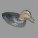 Appelant de chasse (canard noir) r�alis� par Edmond Viger (1920-  ) de L'�le-Perrot