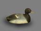 Appelant de chasse (morillon m�le) r�alis� par Achille Hart (1902-1962) de Saint-Anicet