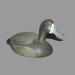 Appelant de chasse (morillon femelle) r�alis� par Alcide Leroux (1936-2004) de Saint-Zotique