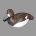 Appelant de chasse (morillon femelle) r�alis� par Alcide Leroux (1936-2004) de Saint-Zotique