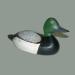 Appelant de chasse (grand morillon) r�alis� par un sculpteur inconnu de la r�gion de Soulanges