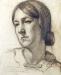 Portrait d'une jeune femme ralis par Onsime-Aim Lger  l'atelier de L'Arche