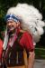 Guide Bernard O'bomsawin (1931 - ) lors de la f�te annuelle des Ab�nakis d'Odanak