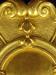 Applique de lumi�re d'�glise (d�tail) XVIIIe si�cle Bois dor� 41 cm X 28,3 cm X 8,8 cm