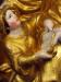 Sainte Anne d'Auray (dtail) XVIIe sicle Mortier dor et polychromie 44 cm X 21 cm X 11,5 cm