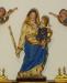 Notre-Dame du Grand Pouvoir XVIIe sicle Carton mch, dor et polychromie 86,7 cm X 56 cm X 30 cm
