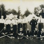 Équipe de la crosse vers 1910