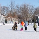 Patinoire en plein air
