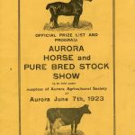 Le Concours des bovins d’élevage et des chevaux de race pure