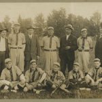 L’équipe de baseball NTN vers la fin des années 1900