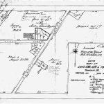 Plan établi par Mackay pour la nouvelle ville de Benvoullin, 1891