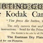 Publicité pour l’appareil Kodak, 1889